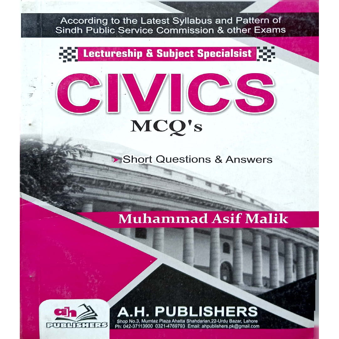 Civics MCQs by Muhammad Asif Malik
