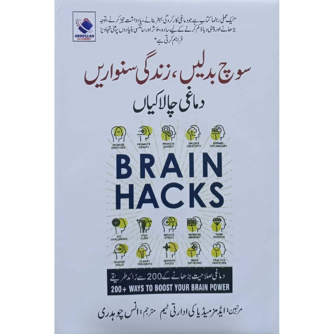 Soch Badlain Zindgi Sunwarain Demaghi Chalakian Brain Hacks by Anas Chadhray