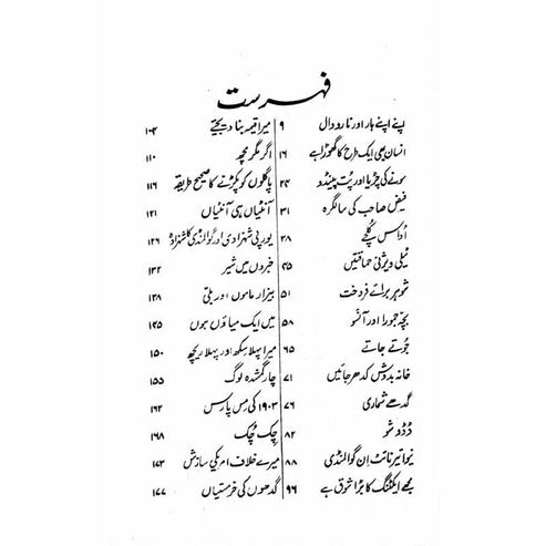 Chik Chuk - Mustansar Hussain Tarar