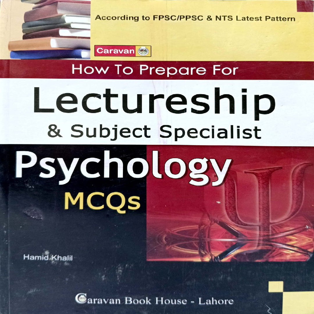 Lecturship & Subject Specialist Psychology MCQs By Hamid Khalil