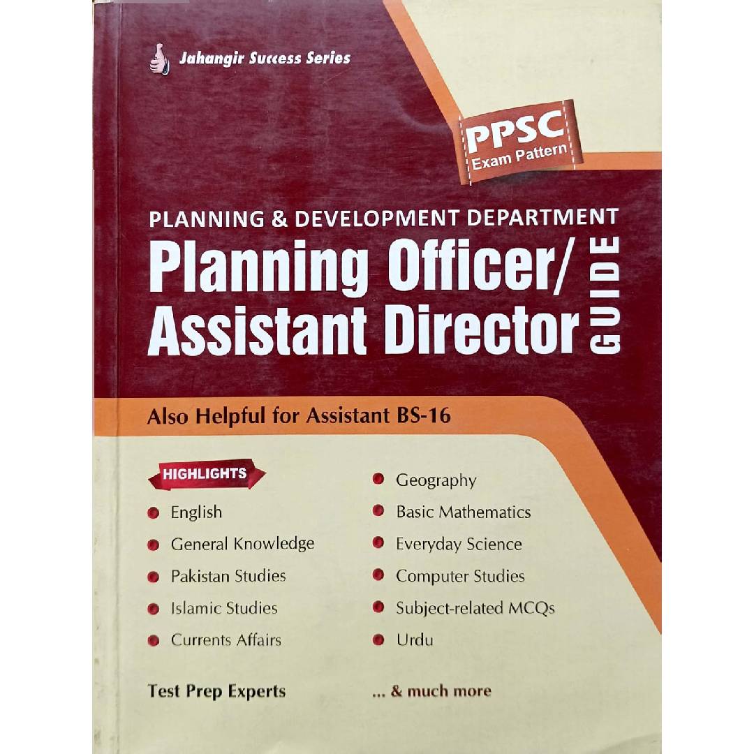 Planning Development Department Planning Officer Assistant Director Guide