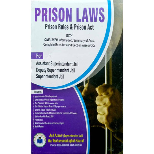 Prison Laws, Prison Rules & Prison Act