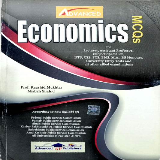 Economics MCQs By Prof Raashid Mukhtar And Misbah Shahid