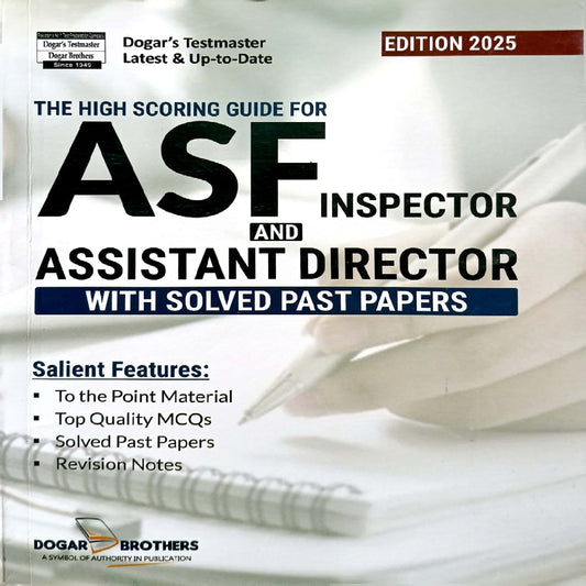 High Scoring Guide for ASF Inspector and Assistant Director