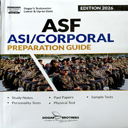 Dogar Brothers ASF ASI/Corporal Preparation Guide
