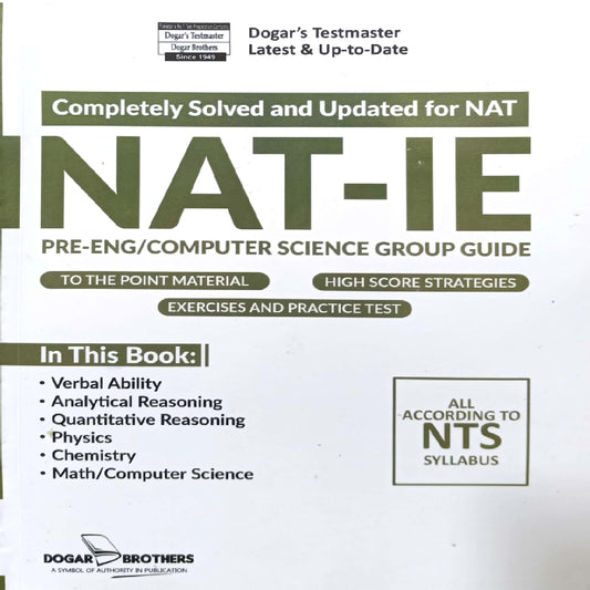 Dogar Brother NAT IE (Pre-Eng/Computer Science Group Guide)