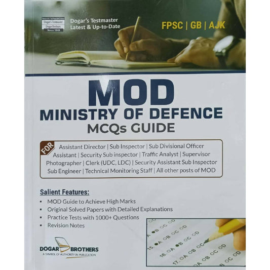 Ministry of Defence (MOD) MCQs Guide