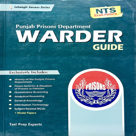 Jahangir Punjab Prisons Department Warder Guide
