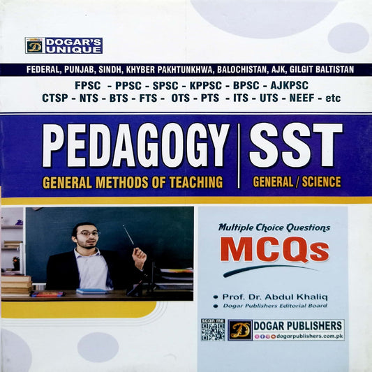 Pedagogy SST MCQs by Prof. Dr. Abdul Khaliq