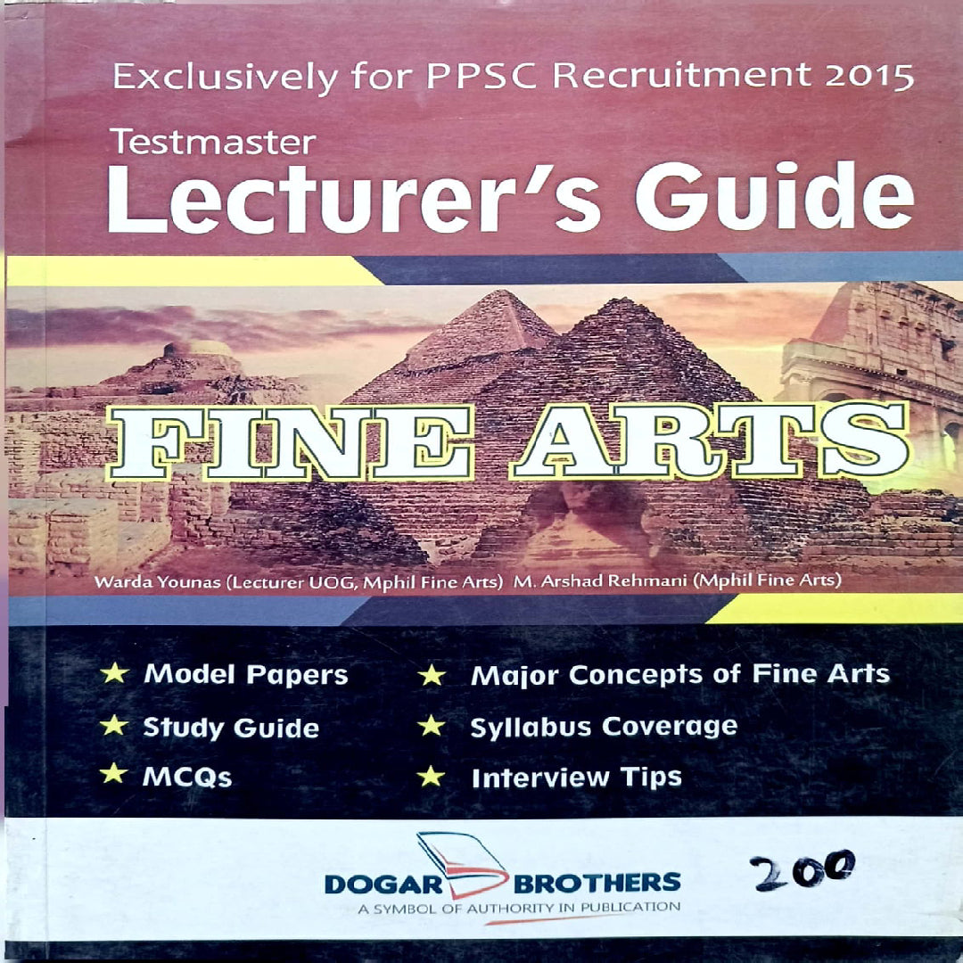 Lecture Guide FINE ARTS