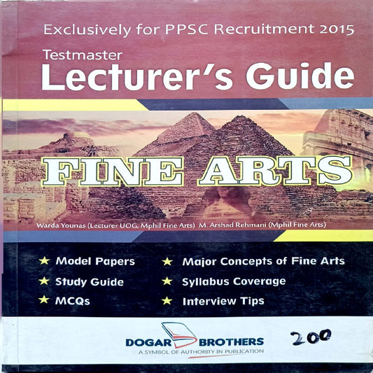 Lecture Guide FINE ARTS